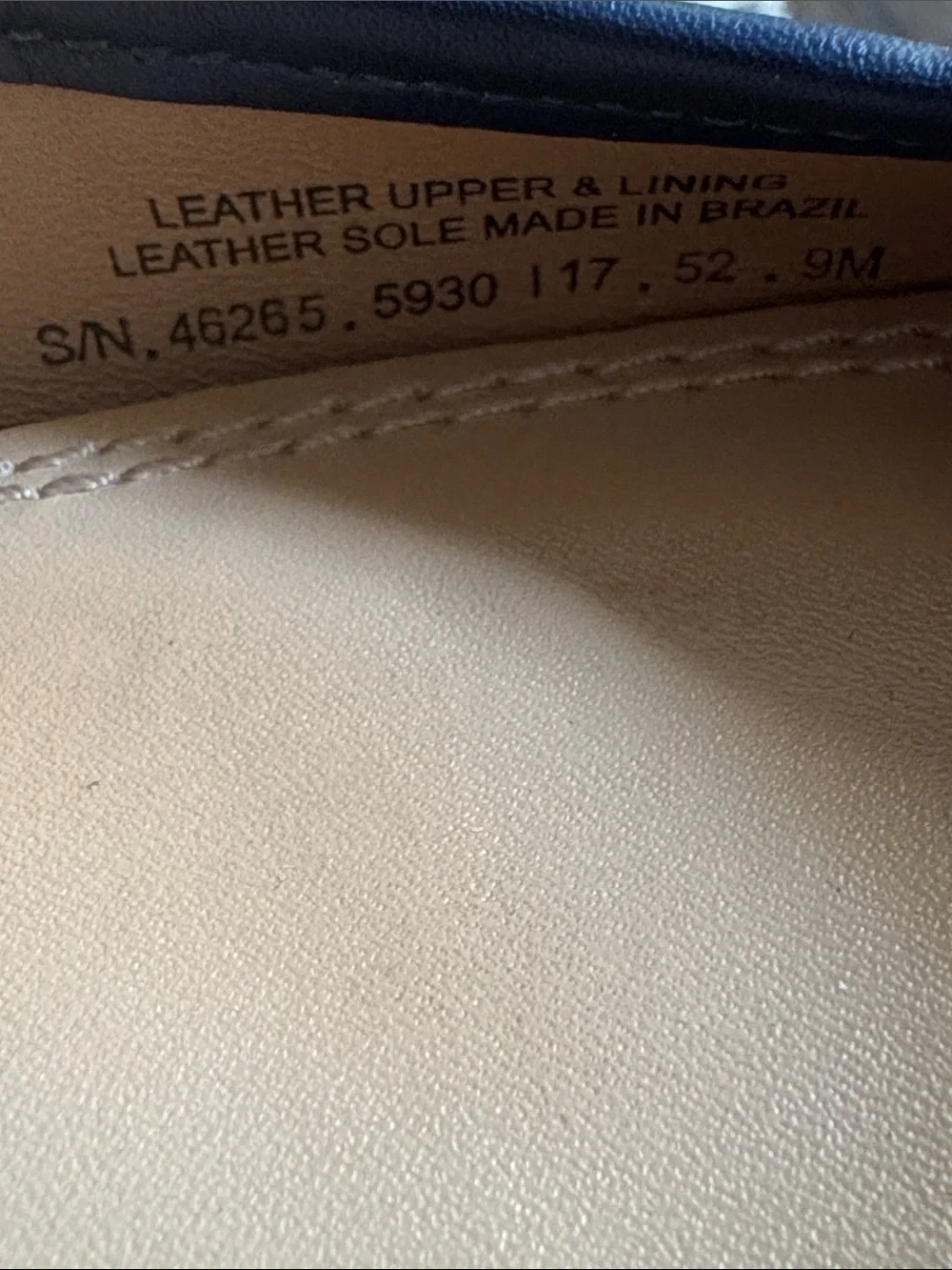 Tory Burch Navy Leather Ballet Flats with Turquoise Logo